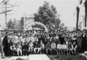 １９５６年　光の丘幼稚園　初期の入園式