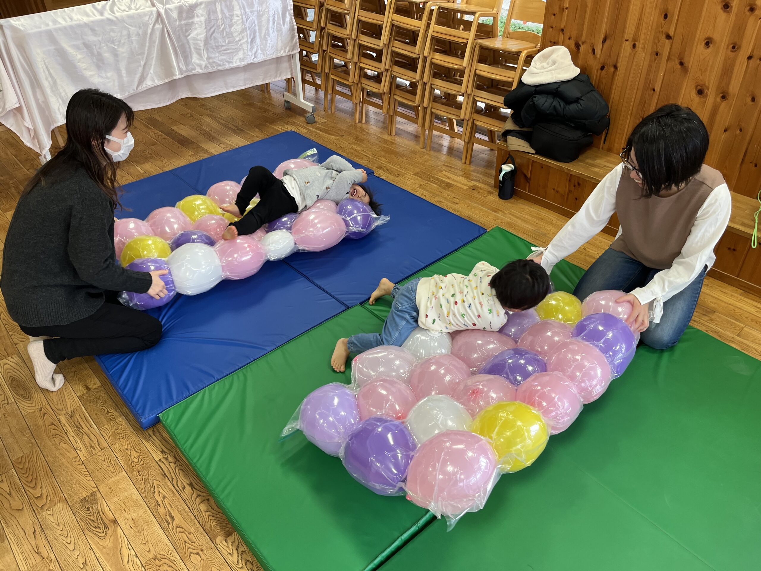 未就園親子プログラム(ふうせんであそぼう🎈)