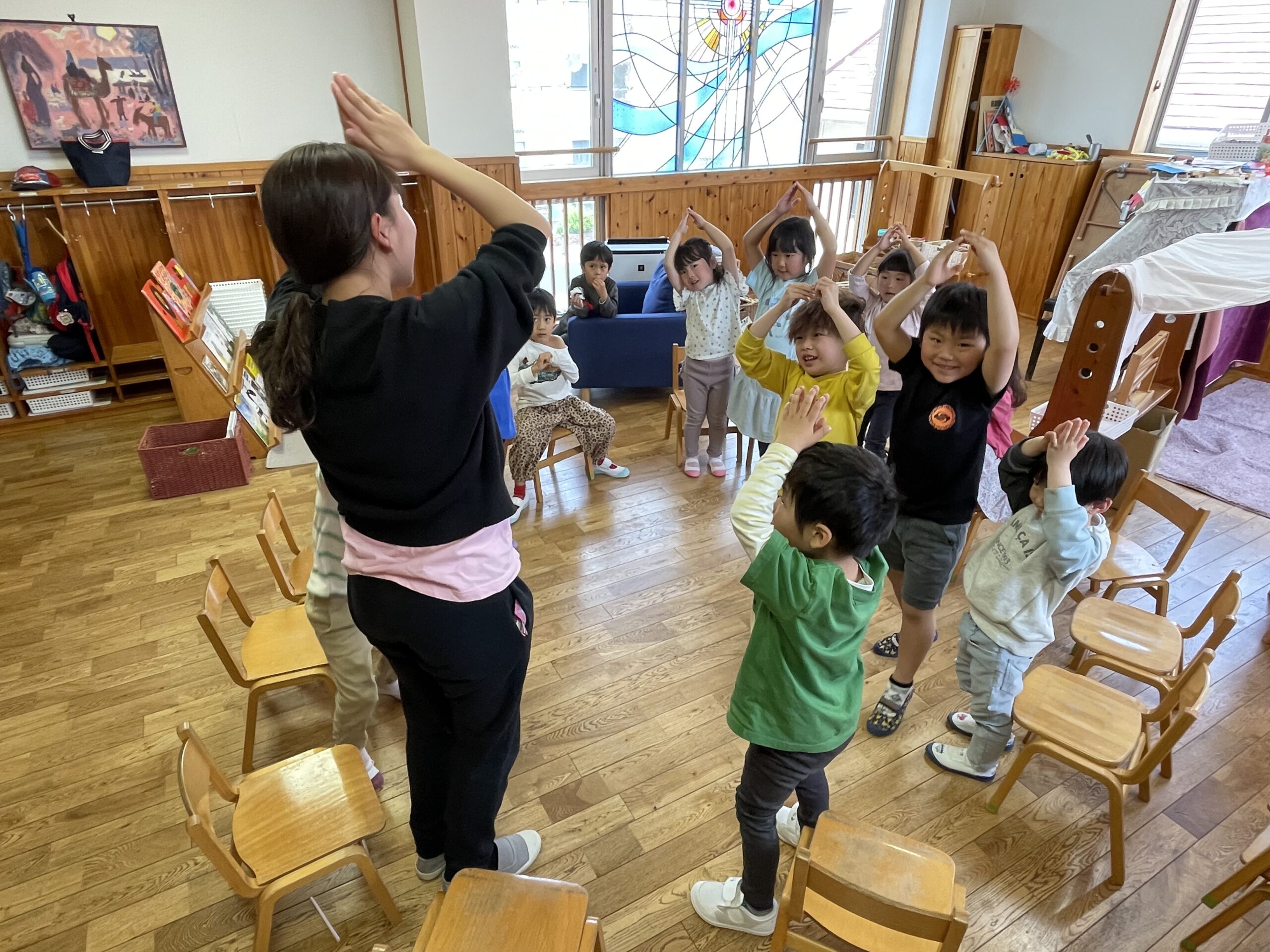 遊びのひろば　　わらべうたあそび