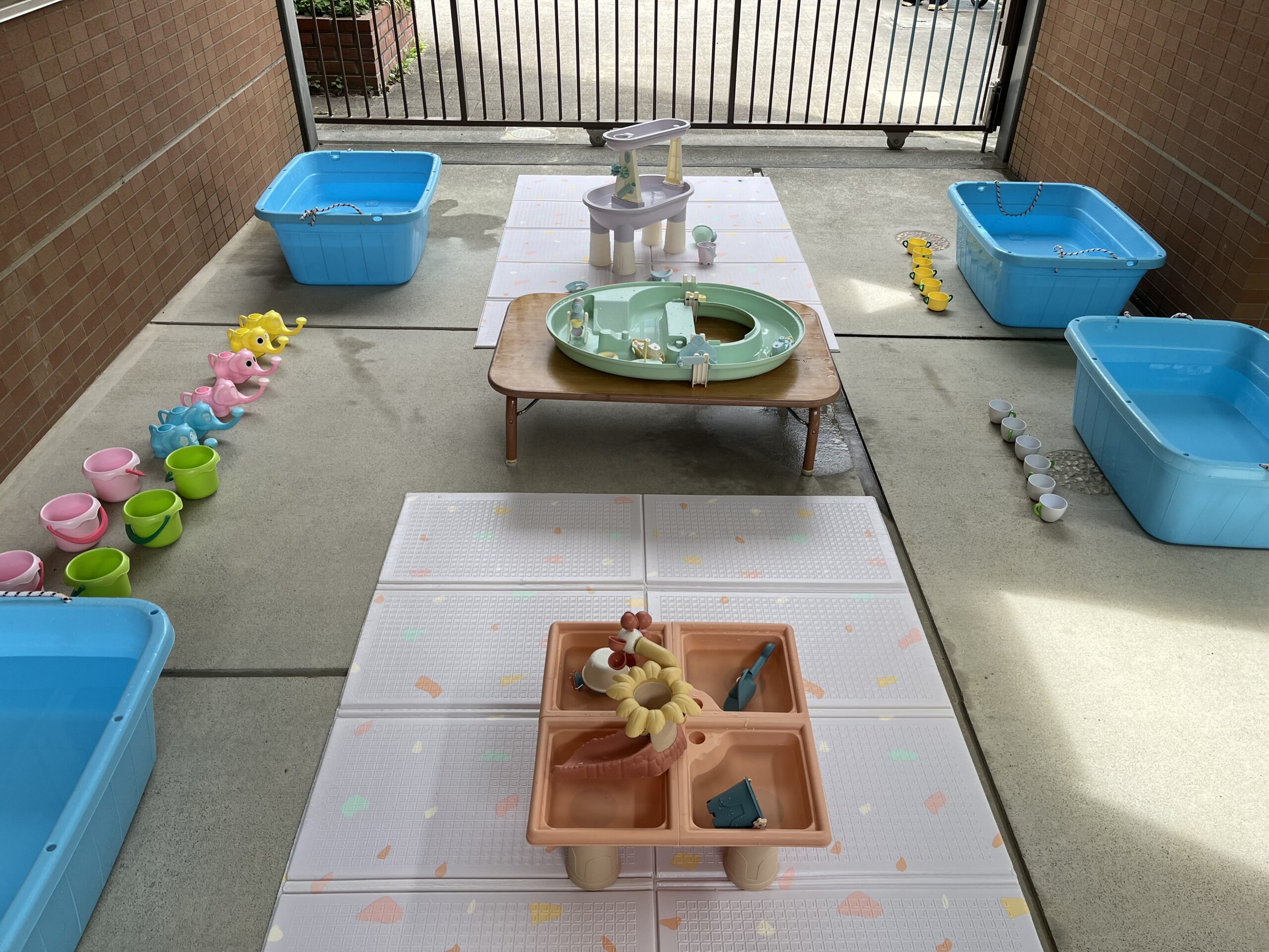 未就園親子プログラム(みずあそび)