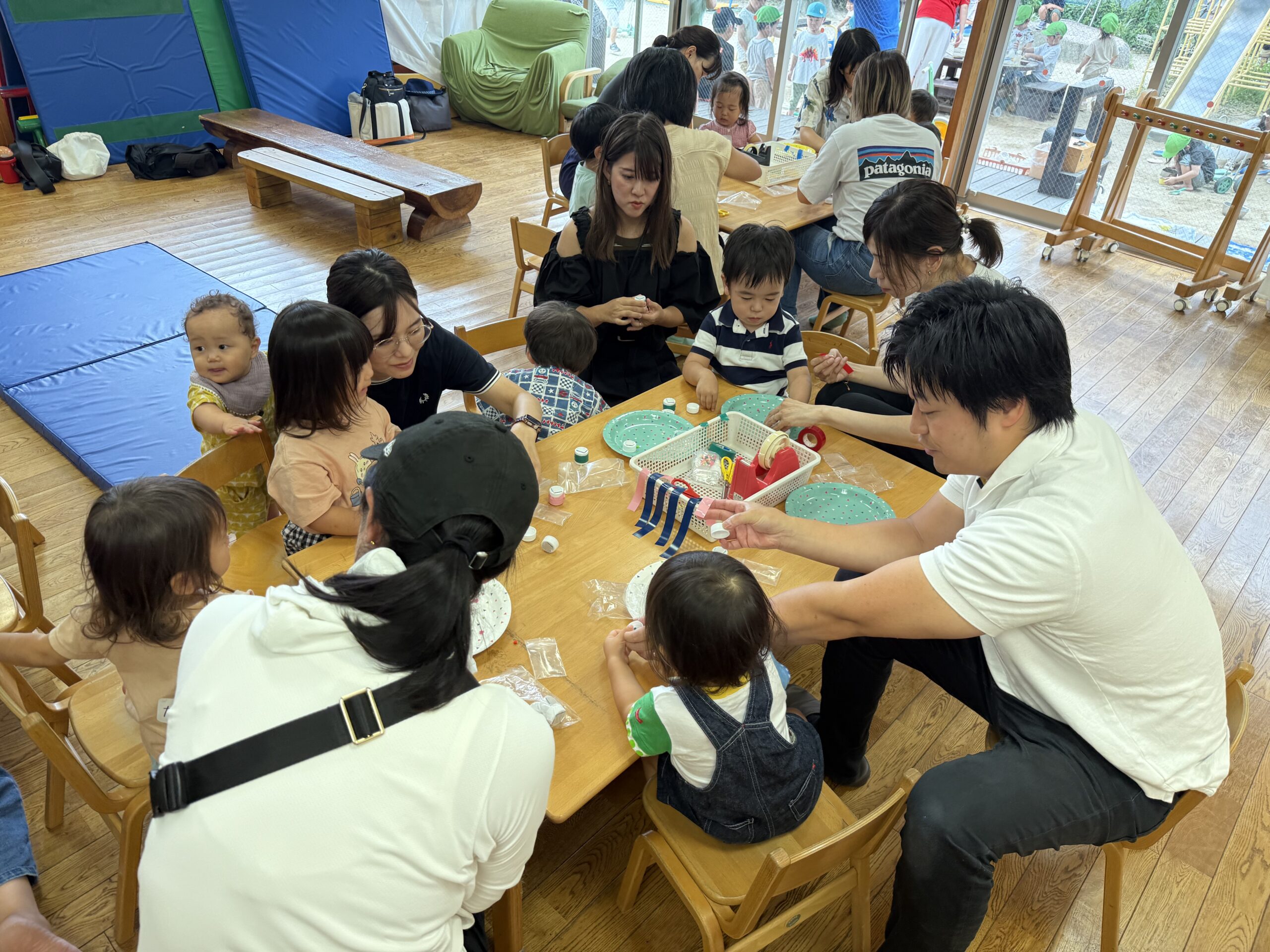 未就園児親子プログラム（親子でつくろう！楽器編♬）