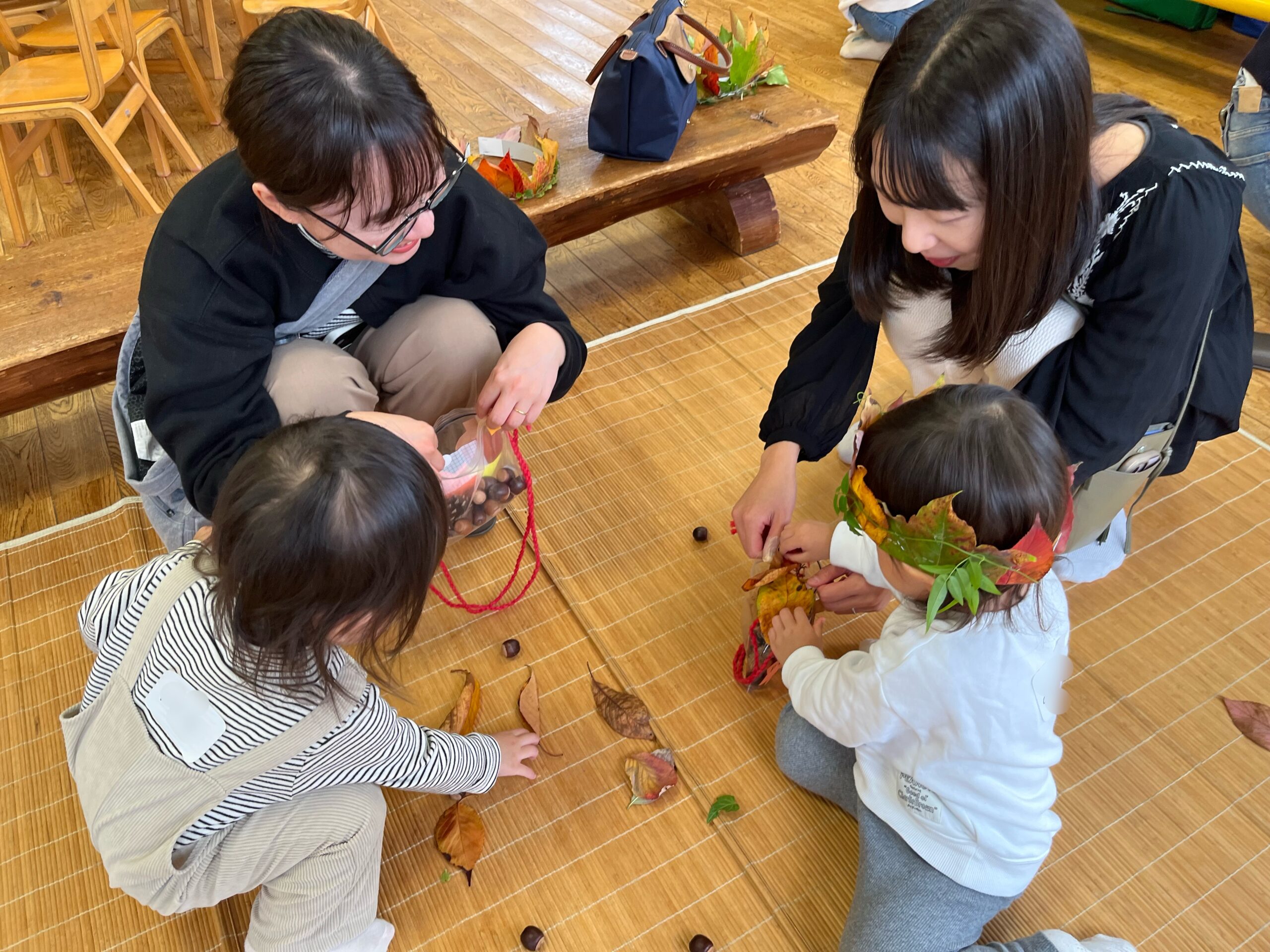 未就園児親子プログラム（あきをみ〜つけた🍁）
